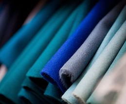Colorful Fabric Rolls
