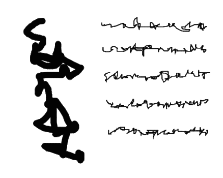 michael jacobson, asemic writing
