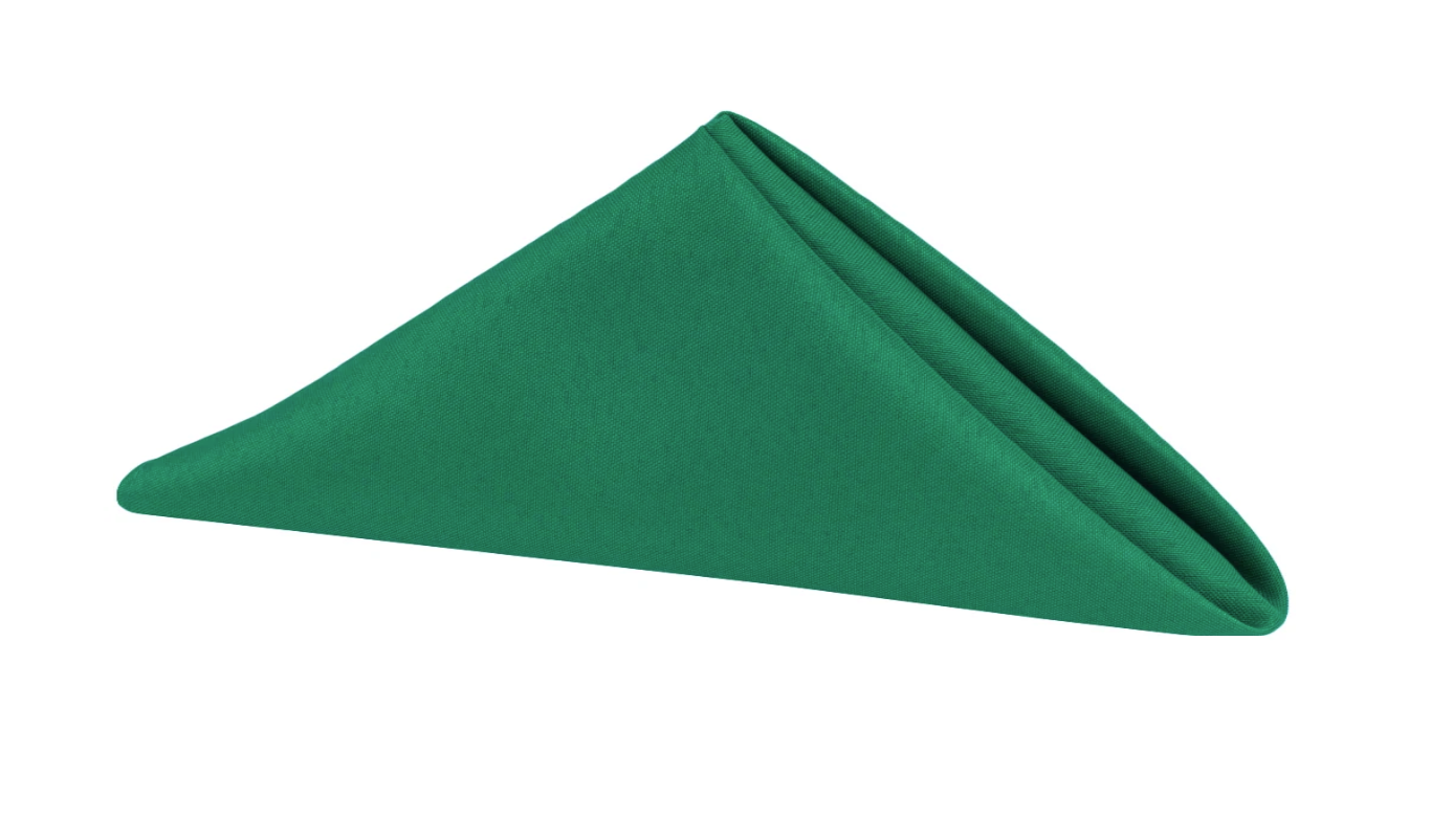 Green Polyester Napkin