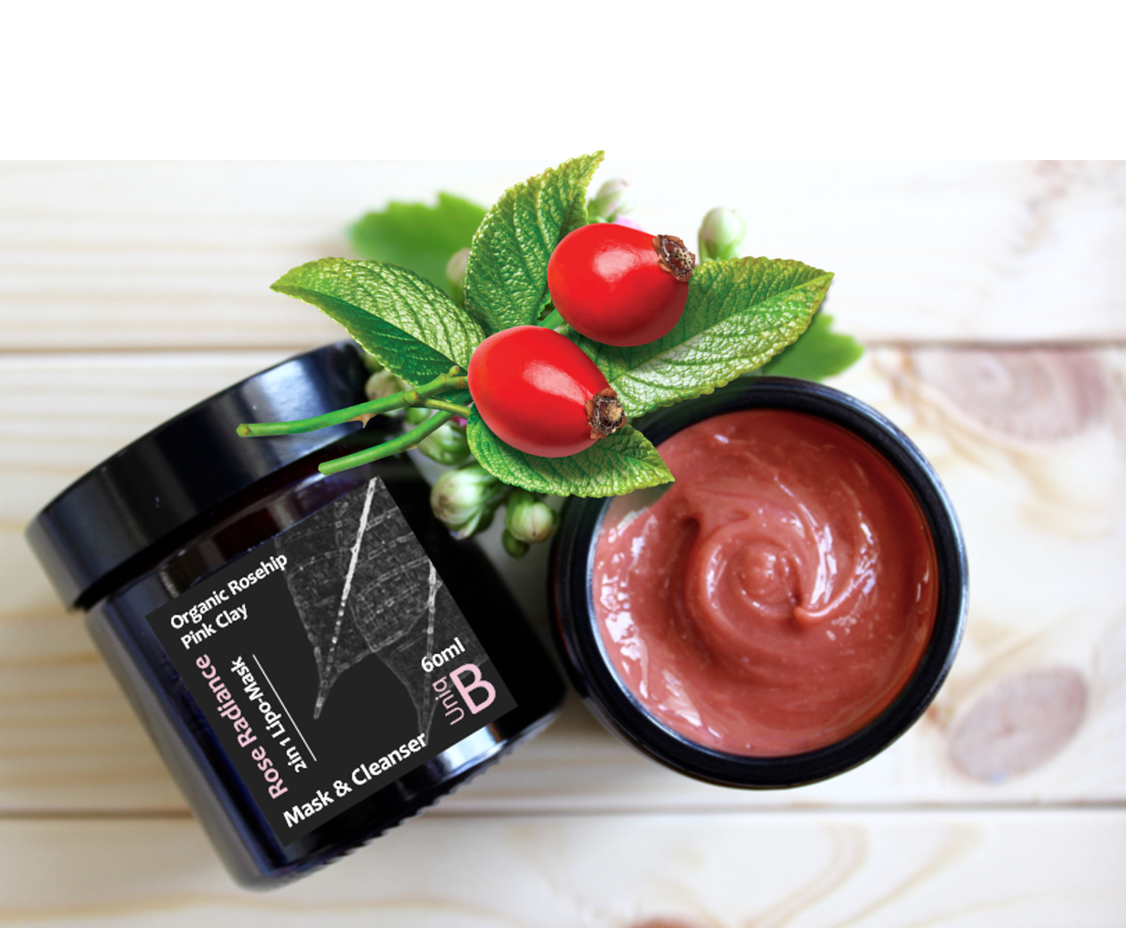 Rose Radiance Pink Clay 2in1 Lipo-Mask 60ml