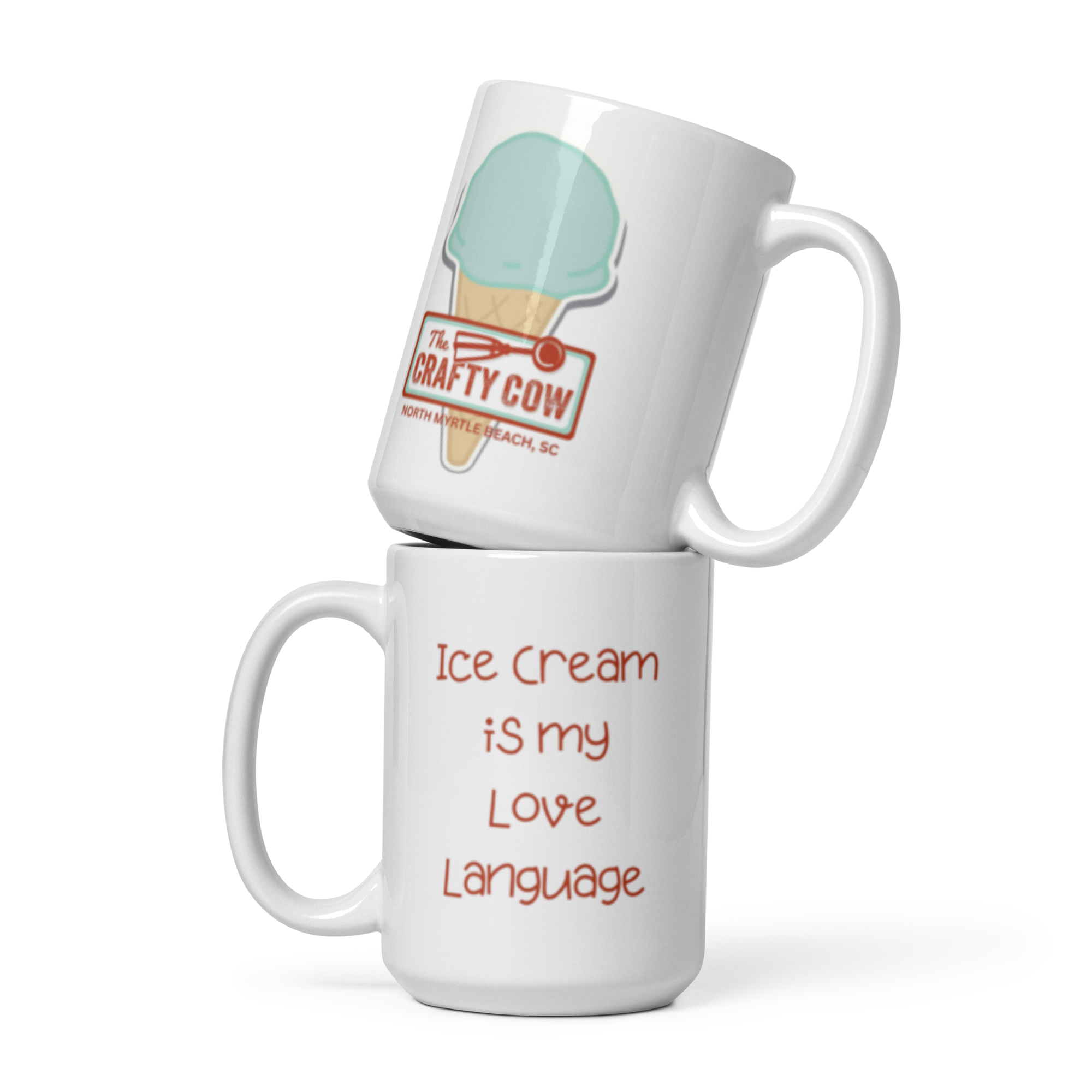 Ice Cream is My Love Language Mug