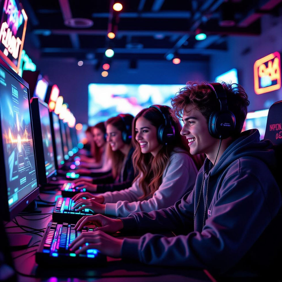 Teens at The Vault Gaming Center.jpg