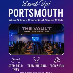 The Vault Gaming Center: Portsmouth’s All‑In‑One Hub for Learning, Teamwork, Birthday parties and Play