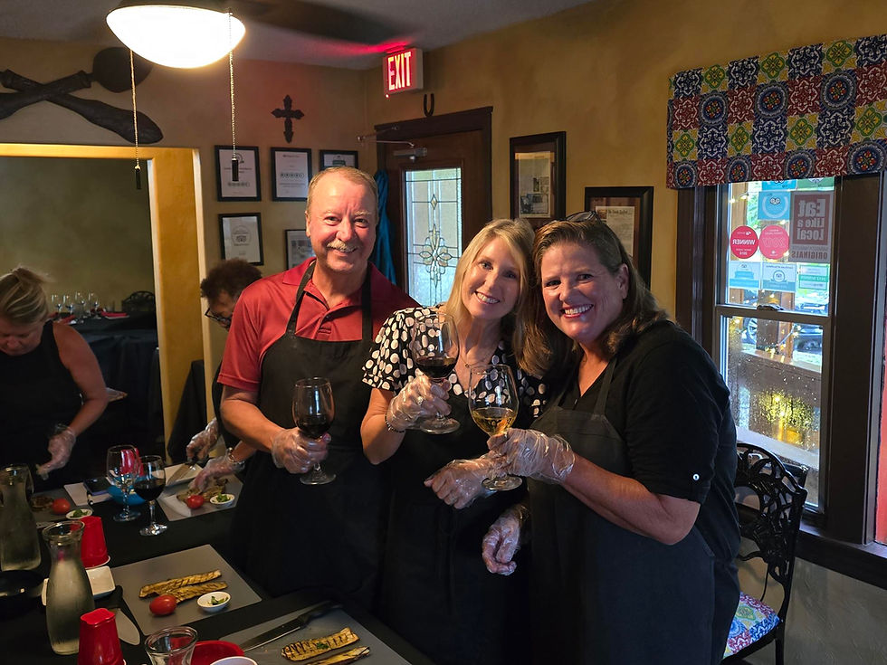 Cooking Class with Terry and Gerard