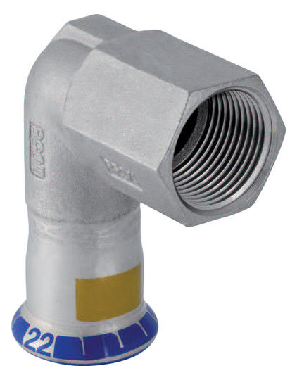 Geberit MAPRESS EDELSTAHL - G Übergangswinkel 90 Gr., 15 mm x | Werks-Nr. 34144