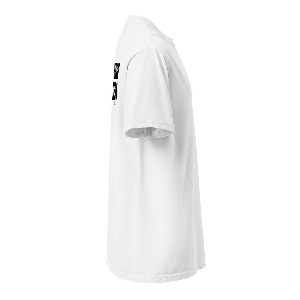 Thumbnail: White The Marriage Matters Brand Logo Unisex Heavyweight Tee