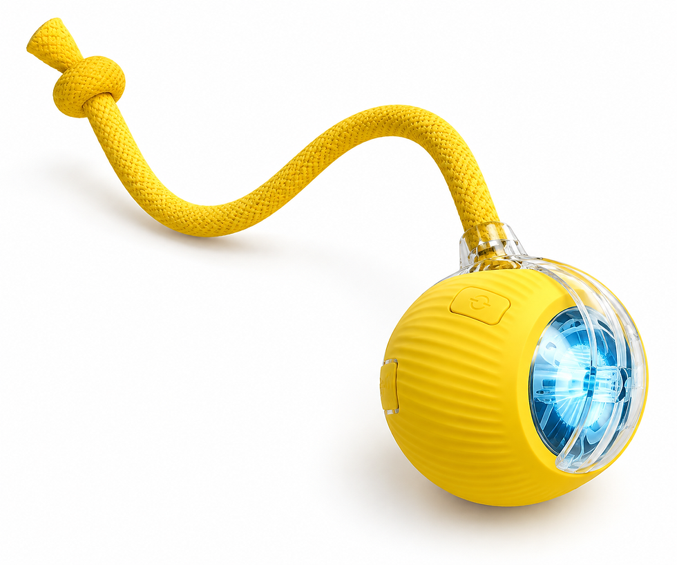 Thumbnail: Smart Interactive Cat Ball – Self-Rolling Toy with Obstacle Avoidance