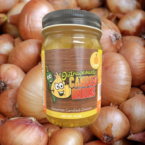 スタイリング剤 onion MR. JALEP'S OUTRAGIOUSLY CANDIED ONIONS | Uniqueeatz