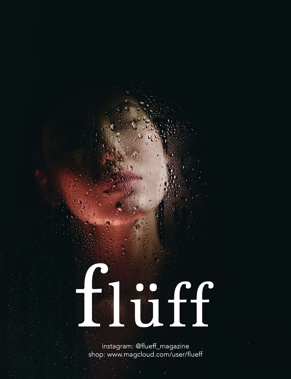 Thumbnail: Flüff Magazine, issue 2, Winter 23/24. Photo by Anastasia. Fashion, Beauty, Art. Modern-retro, real, raw, emotional.