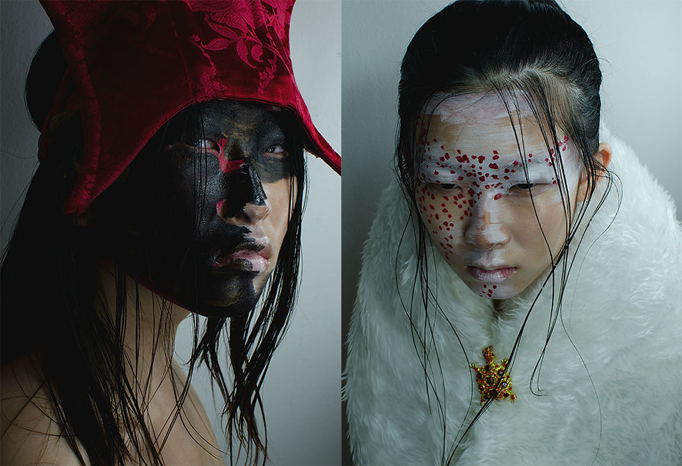 Thumbnail: DreamLand book by Shlomit Schatzmayr. Visual Art, Photography, Creative Makeup, Poetry. Cinese female model, female warrior..