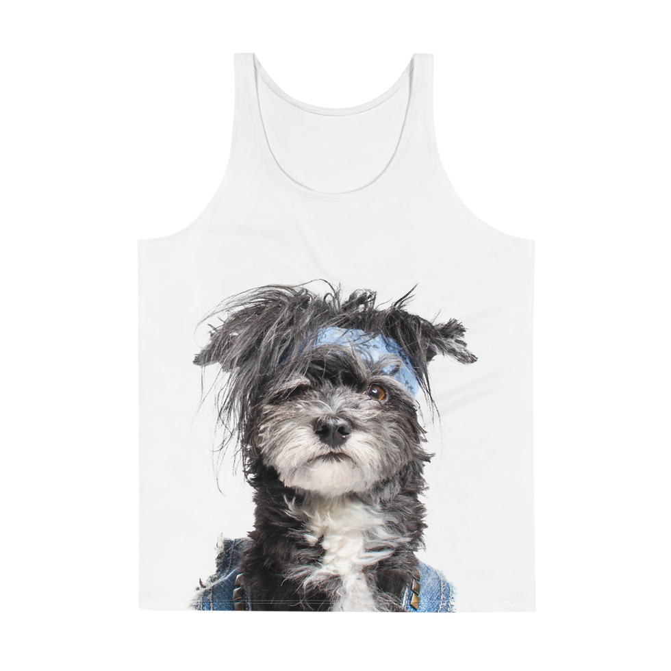 Rock n Dog : Hair Metal Tank Top, Unisex