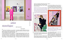 flüff magazine, Nana Mandl, female artist, visual art, article