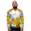 Thumbnail: Cool, unique, bomber jacket, Shlomit Schatzmayr, Visual Art, Wearable Art, Teeth, Glitters, gold & silver, style, Original