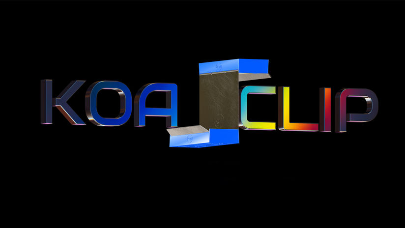 KOA thermal clip product design, 3D modeling and photo-realistic 3D visualization