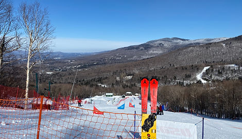 ONESKI on race corse fence