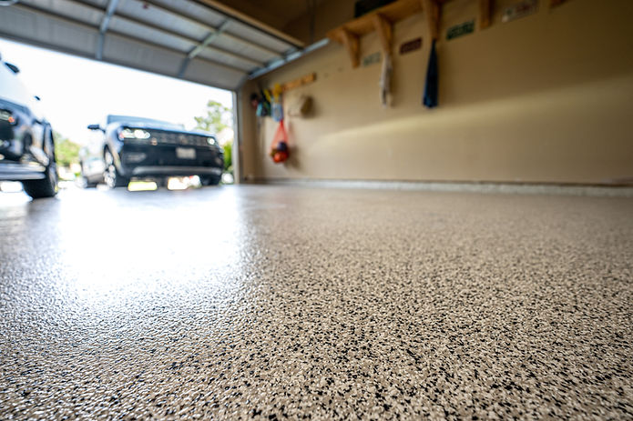 Garage Floor Epoxy Barnstable MA. Proud Painters & Carpenters
