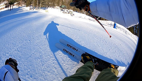 ONESKI using gopro camera