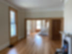 Interior Painting Dennis Massachusetts historical home striped the paint off all the wood trim entir