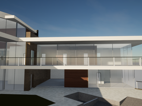 Modumate3-d model, custom modern home