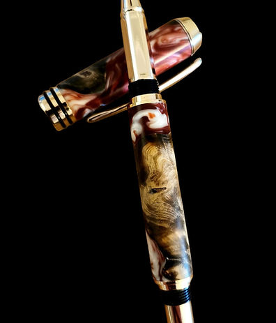 Tycoon Rollerball Pen in Amalgam Mutt Acrylic