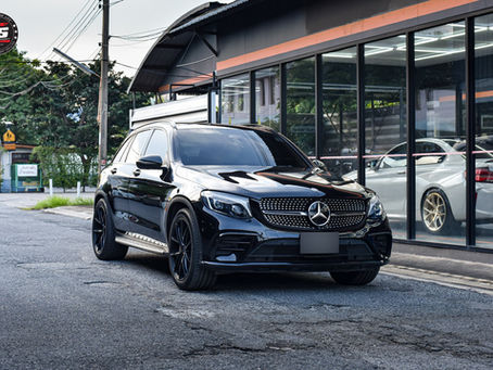 MERCEDES-BENZ GLC-CLASS X253 ติดตั้งโช้ค H.DRIVE พร้อมจัด Fitment เอาทรงนิดหน่อย