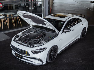 Mercedes-Benz CLS53ติดตั้งชุดกรองอากาศจาก BlackBoost