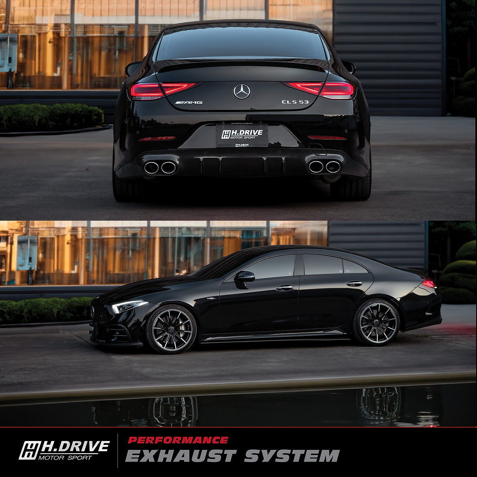 ภาพขนาดย่อ: Mercedes-Benz AMG CLS-53 (C257) - H.Drive Titanium Exhaust System