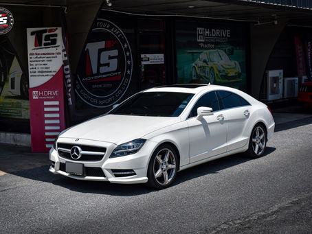 Mercedes-Benz Cls250 W218 ติดตั้งโช้ค H.DRIVE รุ่น EURO SPEC