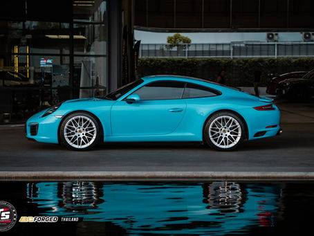 ติดตั้งล้อ BC Forged ลาย EH308 กับ Porsche 911 Carrera (991.2)