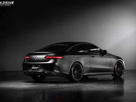 Mercedes-Benz E-Class Coupe C238 อัปเกรดระบบท่อไทเทเนียมจาก H.Drive Performance Exhaust