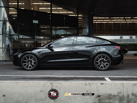ติดตั้งล้อ BC Forged ลายHCA168 ขอบ 20 นิ้วกับ Tesla Model 3 