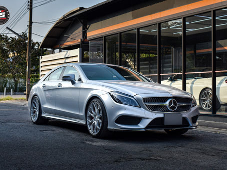 MERCEDES-BENZ CLS250 W218 ติดตั้งโช๊ค H.DRIVE รุ่น EURO SPEC
