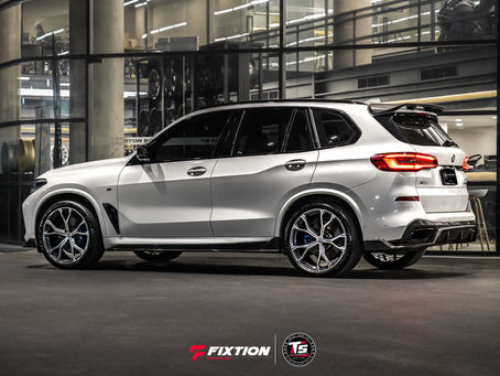 BMW X5 G05 ติดตั้งล้อFixtion ลาย OE ขนาด 22 นิ้ว 