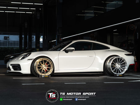 PORSCHE 911 CARRERAเข้ามาสั่งตัดล้อ BC FORGED รอชมกันเลย