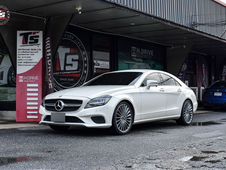 MERCEDES-BENZ CLS250 W218 ติดตั้งโช๊ค H.DRIVE รุ่น EURO SPEC