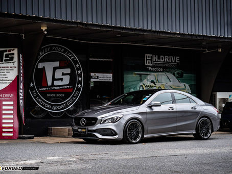 MERCEDES-BENZ CLA250 C117 ติดตั้งล้อ BC FORGED กันต่อเนื่องอีกแล้ว
