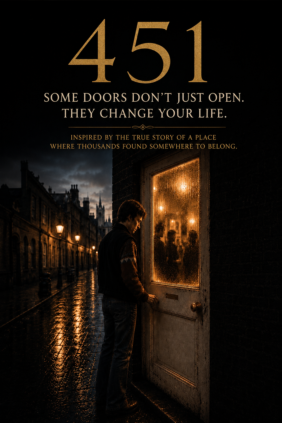 451 drama poster inspired by Cambridge's legendary 451 club.