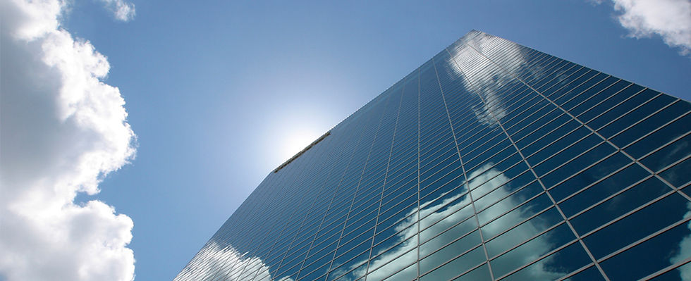 Glass Skyscraper Reflection