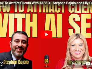 This conversation originally aired on the Awakened Titans Podcast, hosted by Lily Patrascu. The episode aired as "How To Attract Clients With AI SEO."