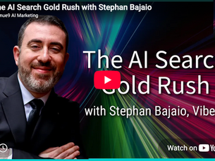 Stephan Bajaio on the Human-First AI Marketing Podcast with Mike Montague, episode The AI Search Gold Rush.