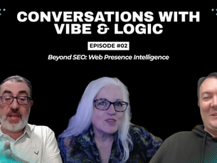 Stephan Bajaio and Trevor Stolber discuss Web Presence Intelligence on the Conversations with Vibe and Logic podcast