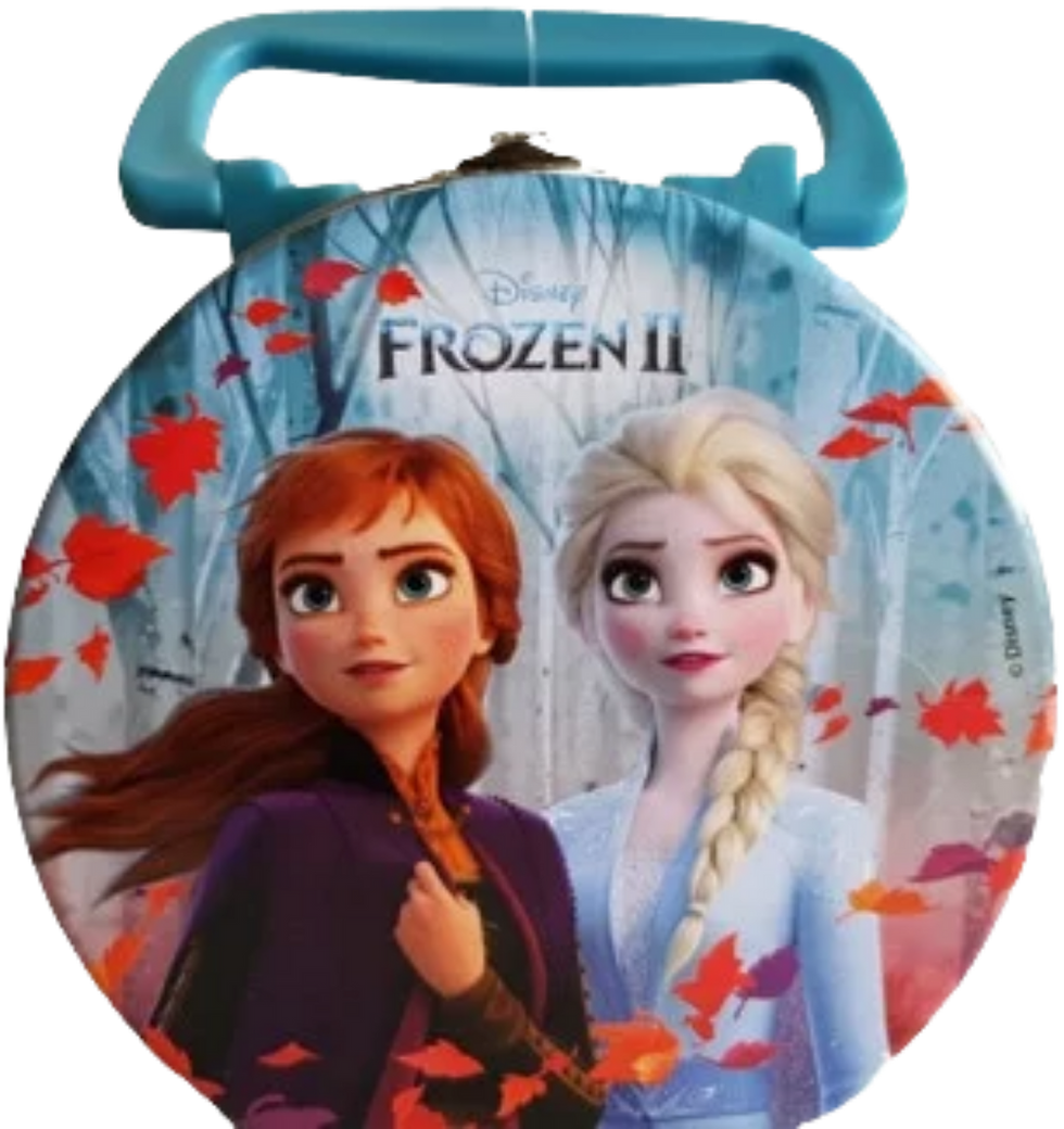Miniatura: Mala Metálica Frozen C/Chocolate 60g