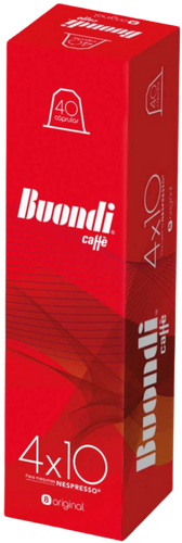 C psulas Buondi Original Nespresso 40 Unidades Terreiro Cash Carry c-psulas-buondi-original-nespresso-40-unidades-terreiro-cash-carry