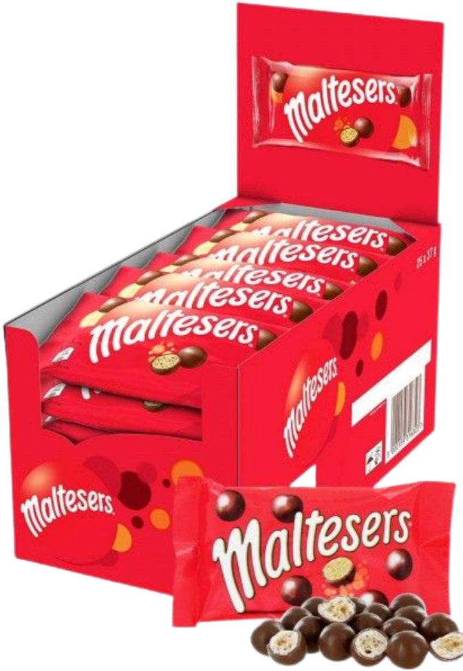 Chocolate Maltesers - 25 Unidades