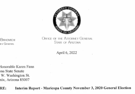 Arizona attorney general: Election fraud in Maricopa ‘raises questions’ about 2020