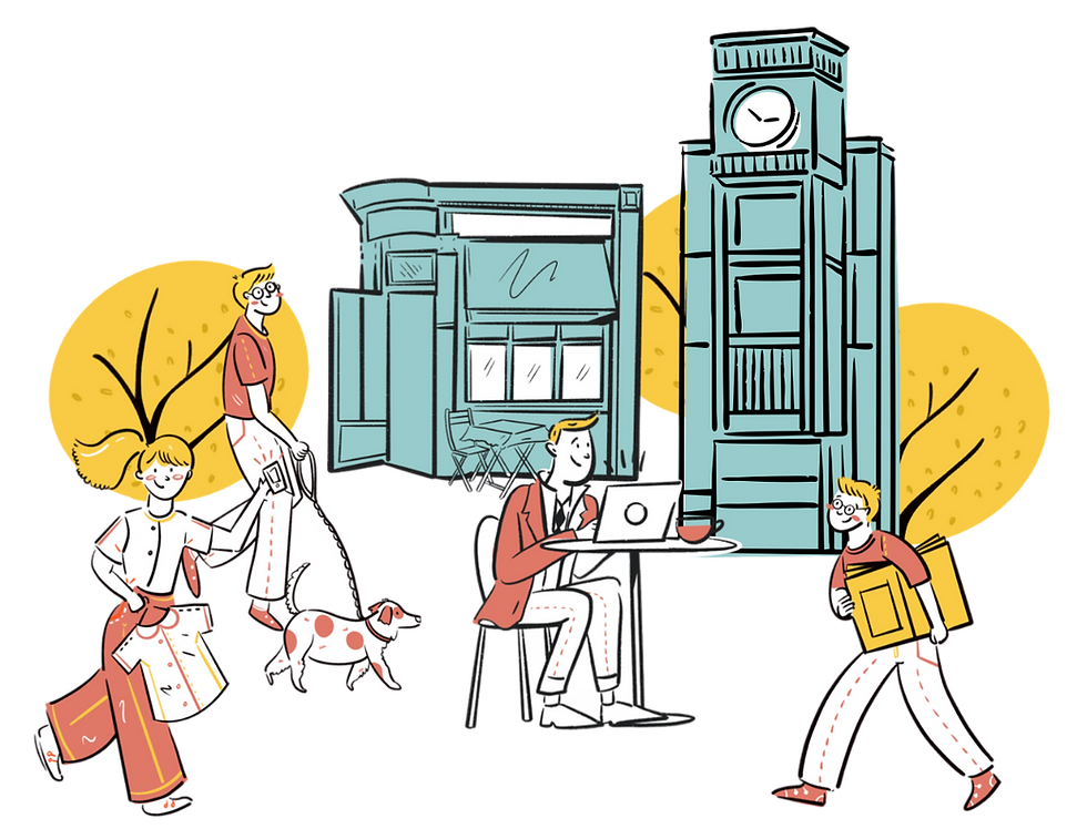 Meechok Plaza มีโชคพลาซ่า หอนาฬิกา เช่าพื้นที่