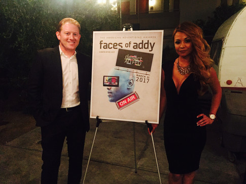 Winning ADDY awards with BRC graphic designer Cindy Orozco!