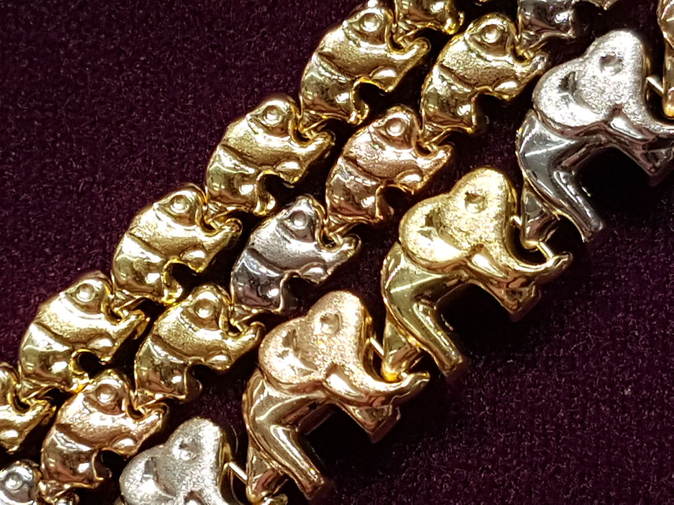 Thumbnail: Elephant Bracelet 14K