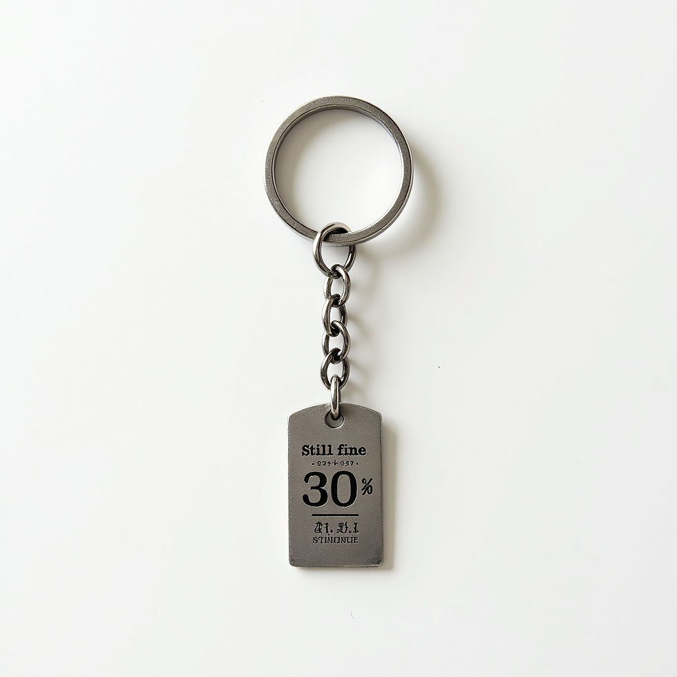 Commemorative Keychain