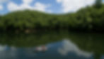 People in a canoe on Bluestone Lake